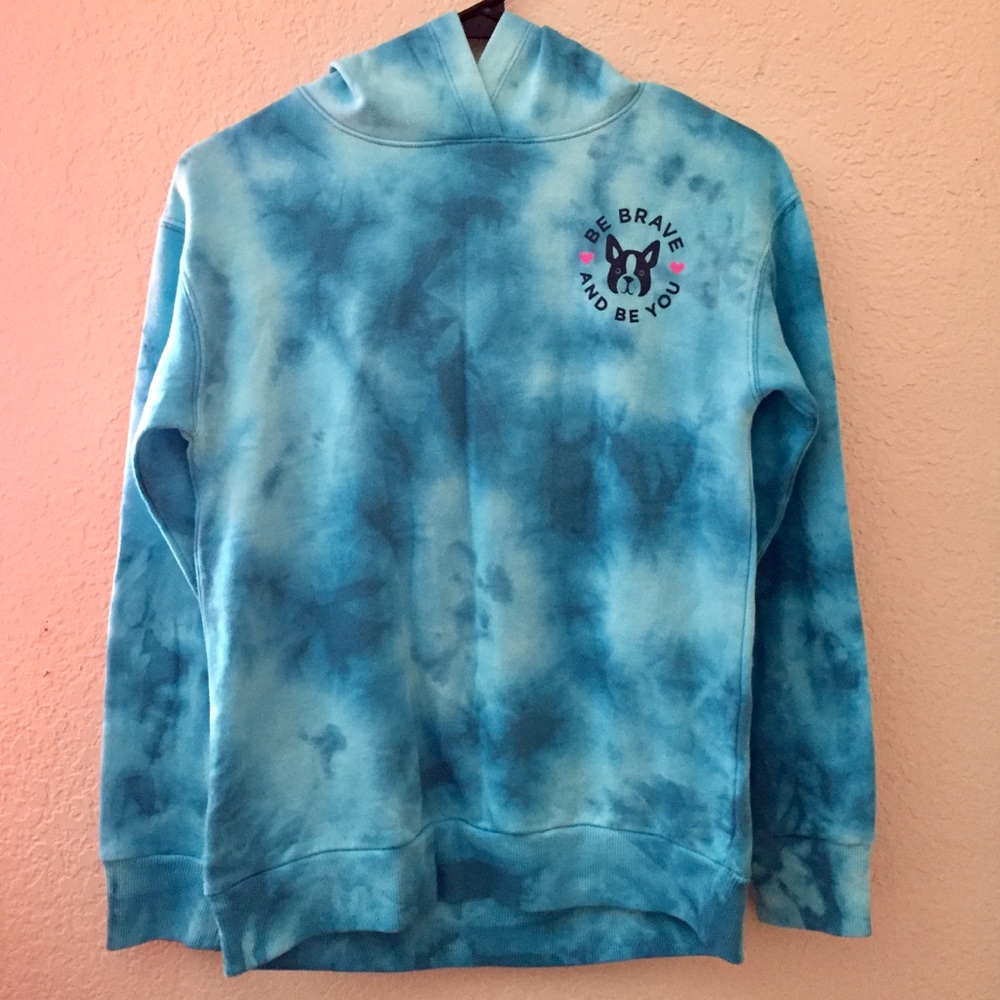 So | Girls Tie Dye Hoodie